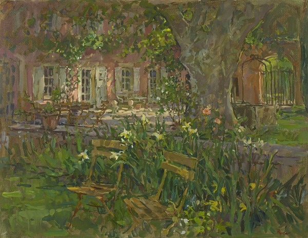 Provence Terrace with Iris à Susan  Ryder
