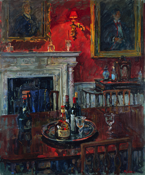 The Red Dining Room à Susan  Ryder