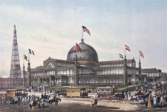 New York Crystal Palace, built for World Fair in 1853 à Sydney Currie