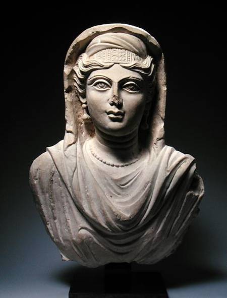 Female Bust, from Palmyra à Syrien