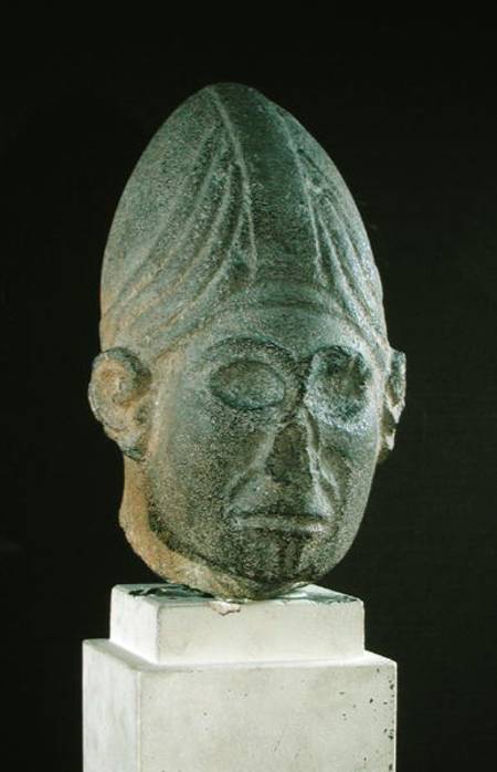 Head of a  god, from Jabbil, Northern Syria à Syrien