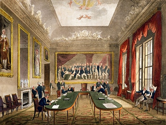 Trinity House from Ackermann''s ''Microcosm of London'' à T. (1756-1827) Rowlandson