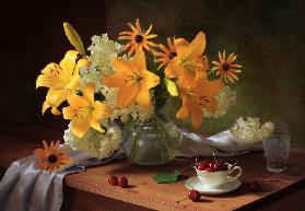 Still life with lilies