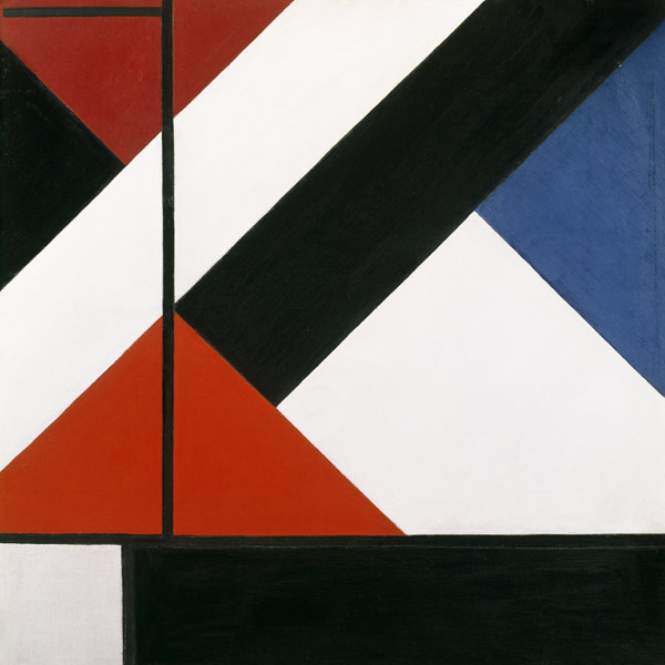 Th.v.Doesburg, Simultane Gegenkompos. à Theo van Doesburg