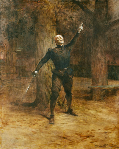 Constant Coquelin (1841-1909) as Cyrano de Bergerac à Theobald Chartran