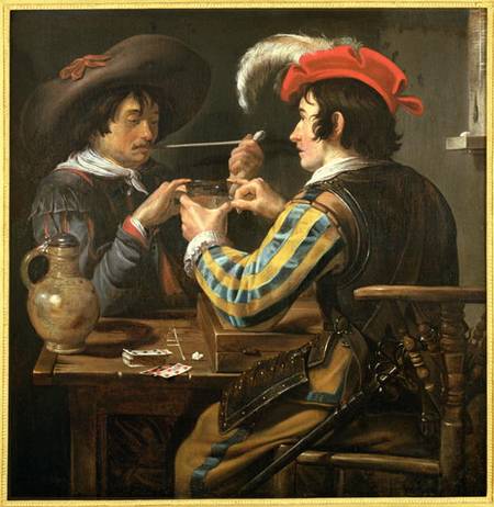 The Card Players à Theodor Rombouts