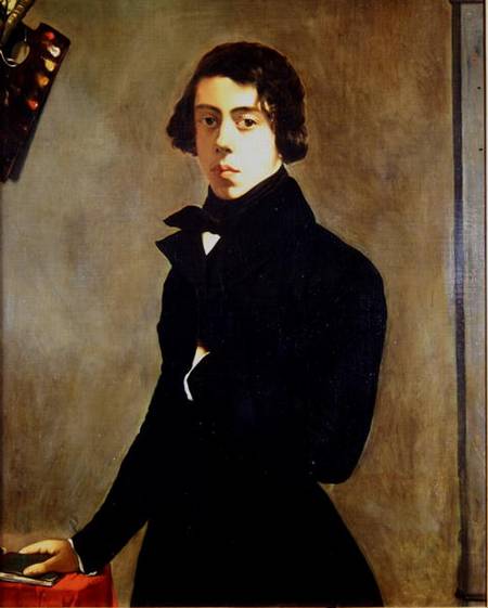 Self Portrait à Théodore Chassériau