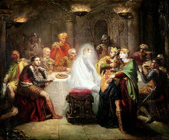 The Ghost of Banquo à Théodore Chassériau