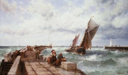 The Fishermen's Return à Theodore Weber