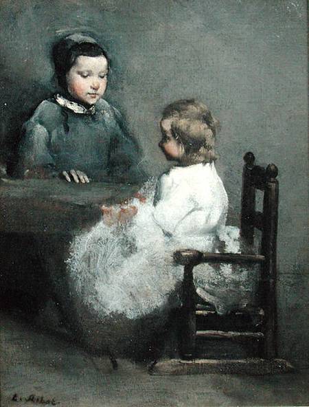 The Two Sisters à Théodule-Augustin Ribot