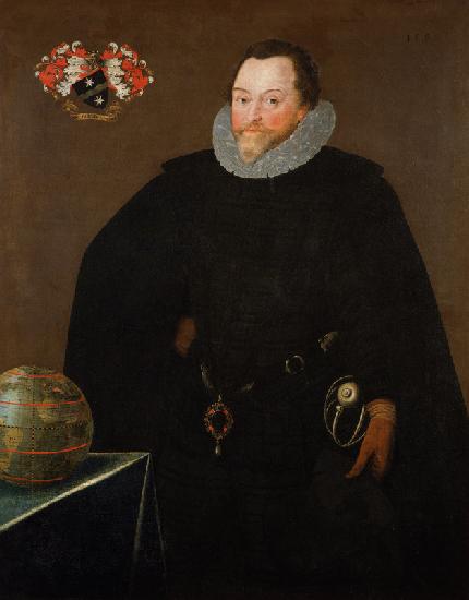 Portrait of Sir Francis Drake (1540-1596) 1591