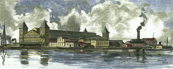 New York , Ellis Island à Thiel Ewald