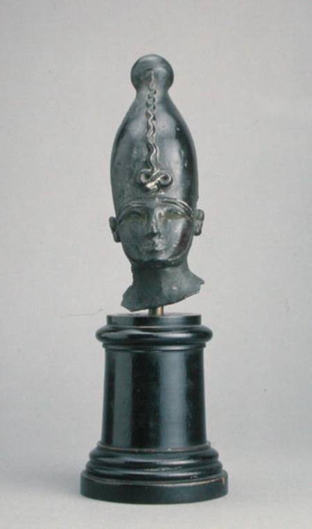 Head of the god Osiris à Third Intermediate Period Egyptian