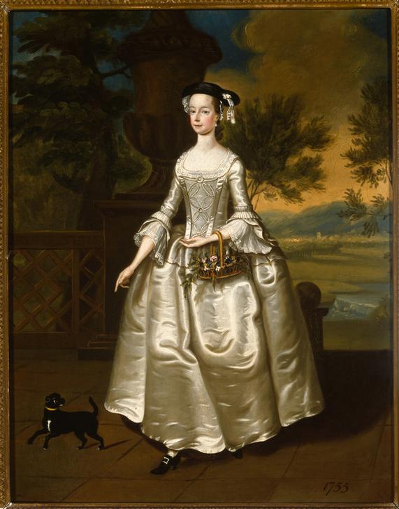 Portrait of Mary Jodrell à Thomas Bardwell