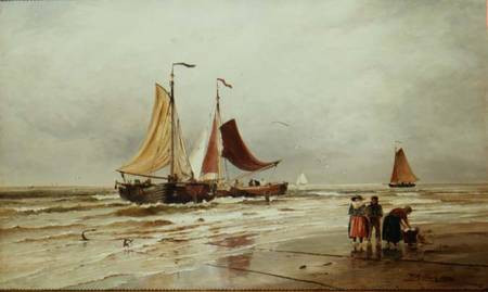 Fishing Trawlers à Thomas Bush Hardy