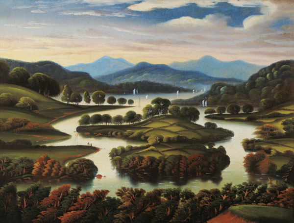 Landscape (possibly New York State) à Thomas Chambers