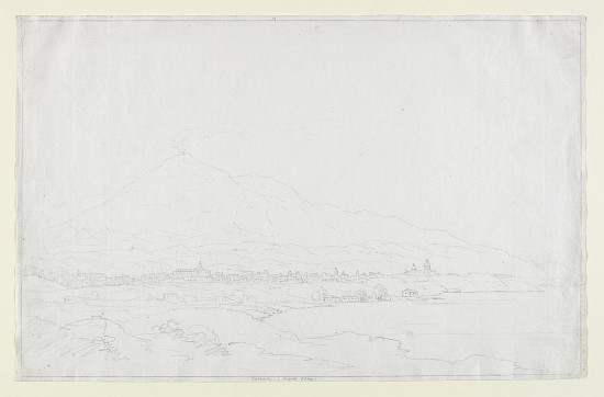 Catania and Mount Etna, Sicily à Thomas Cole