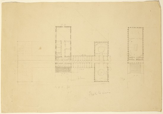 Grand Plan of the Ohio State House à Thomas Cole