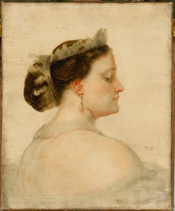Portrait of Mathilde Bonaparte (1820-1904), Princesse Française à Thomas Couture