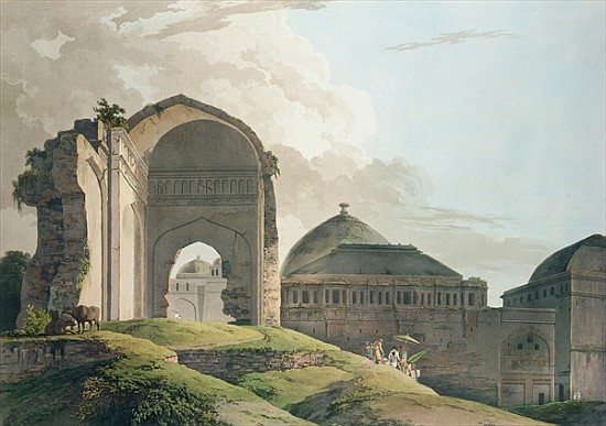 The Ruins of the Palace at Madurai à Thomas Daniell