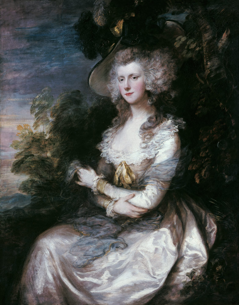 portrait de Madame Thomas Hibbert. à Thomas Gainsborough