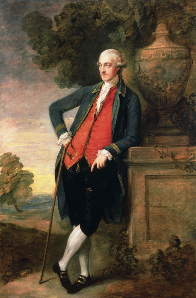 Portrait of Sir Harbord Harbord. Bt. Mp. à Thomas Gainsborough