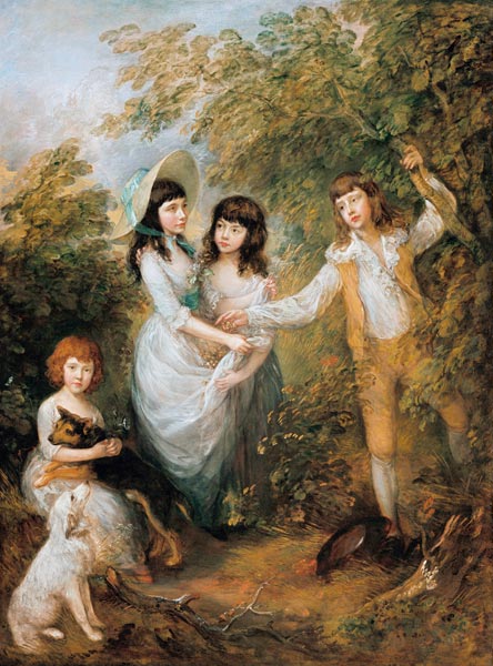 Die Marsham-Kinder à Thomas Gainsborough