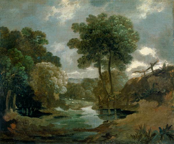 A Pool in the Woods à Thomas Gainsborough