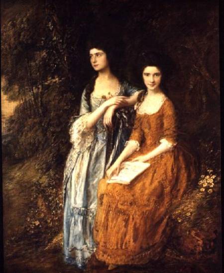 The Linley Sisters (Mrs. Sheridan and Mrs. Tickell) à Thomas Gainsborough