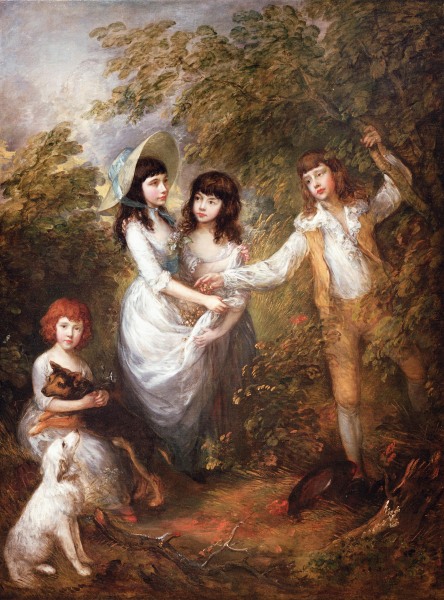 Thomas Gainsborough , Marsham Children à Thomas Gainsborough