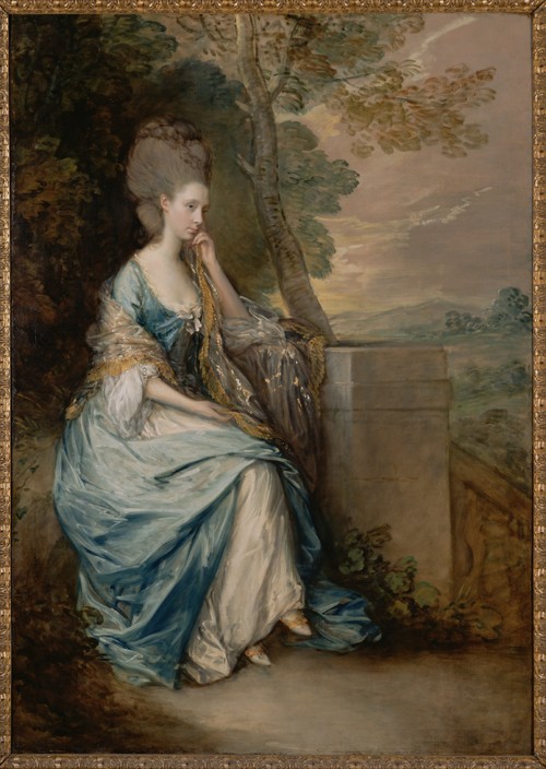 Portrait of Anne, Countess of Chesterfield à Thomas Gainsborough