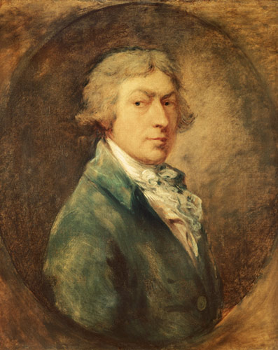 auto-portrait à Thomas Gainsborough