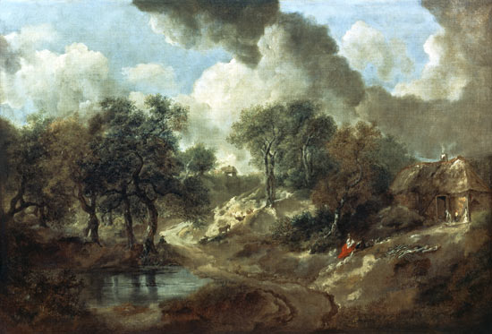 Suffolk Landscape à Thomas Gainsborough