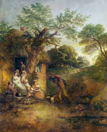 The Woodcutter's House à Thomas Gainsborough