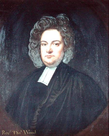 Portrait of Thomas Wood (1661-1722) à Thomas Gibson