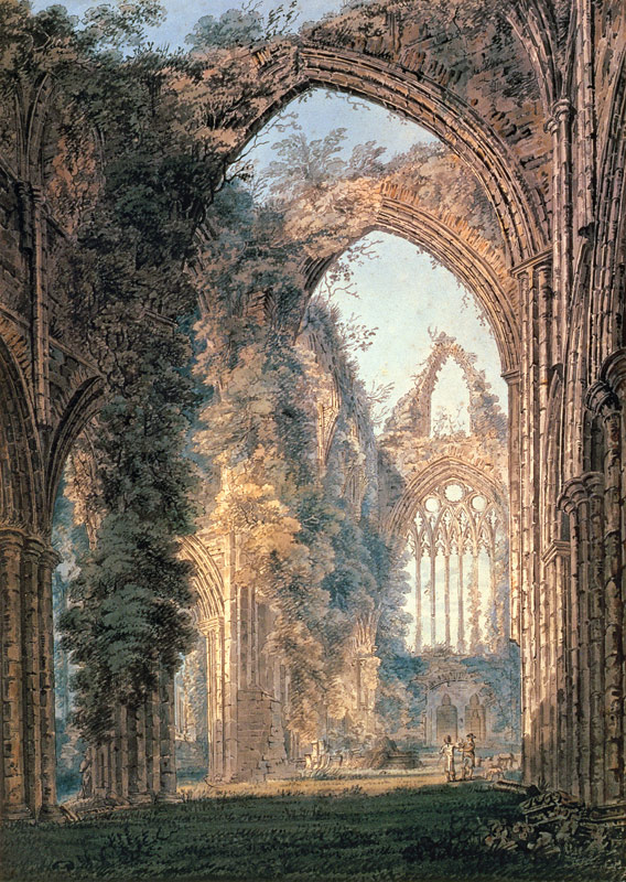 Tintern Abbey à Thomas Girtin