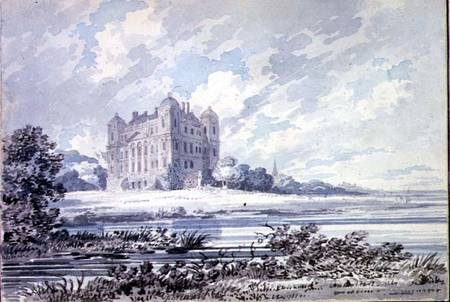 Duff House (pencil & wash on paper) à Thomas Girtin