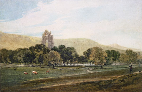 Guisborough Priory (pencil and w/c on paper) à Thomas Girtin