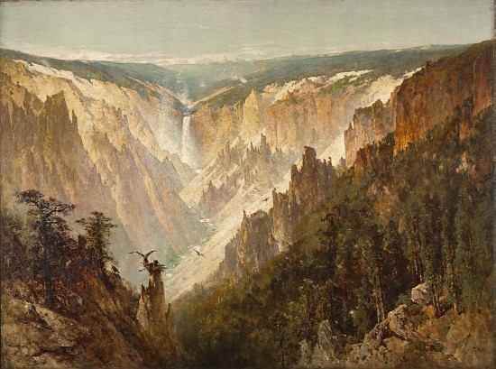 The Grand Canyon of the Yellowstone à Thomas Hill