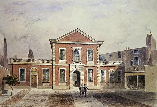 Barber Surgeons Hall à Thomas Hosmer Shepherd