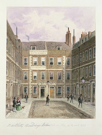 Bartlett''s Buildings, Holborn à Thomas Hosmer Shepherd