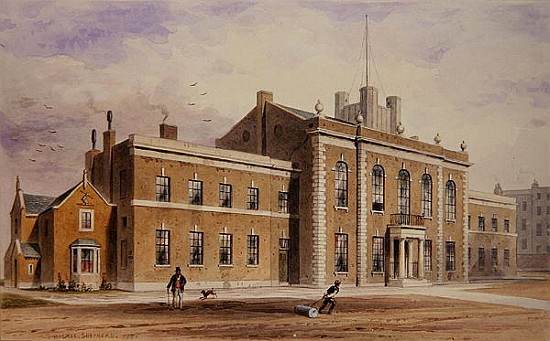 Royal Artillery House, Finsbury Square à Thomas Hosmer Shepherd