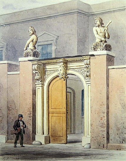 The Entrance to Joiners'' Hall à Thomas Hosmer Shepherd