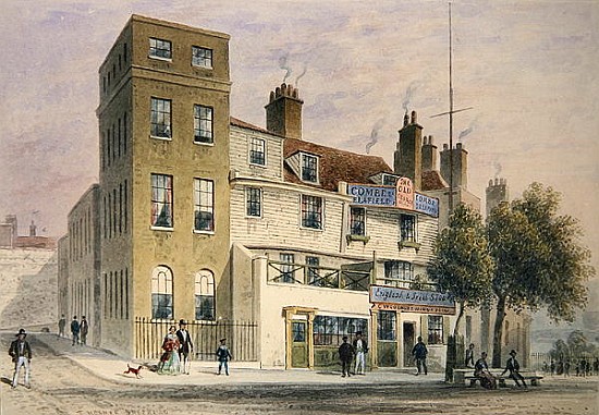The Old George on Tower Hill à Thomas Hosmer Shepherd