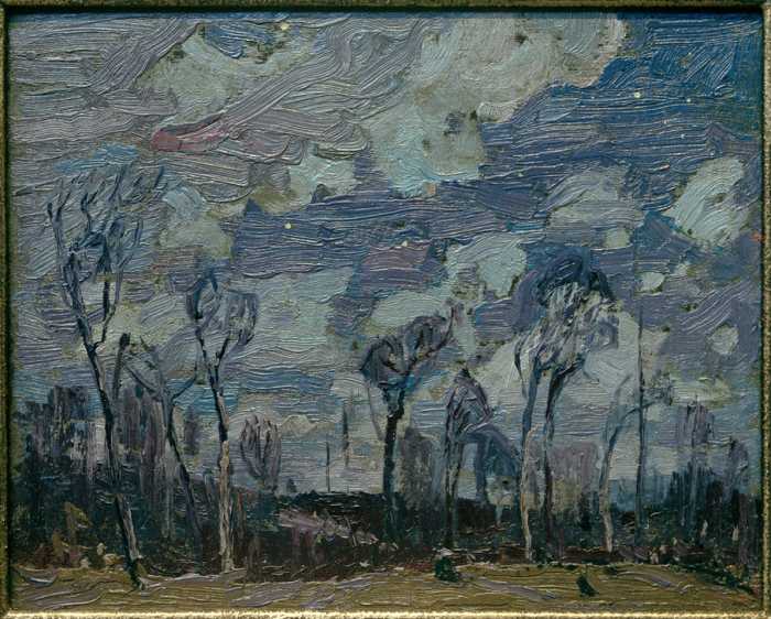 Nocturne, The Birches à Thomas John Thomson