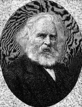 Portrait of the Poet Henry Wadsworth Longfellow (1807-1882)