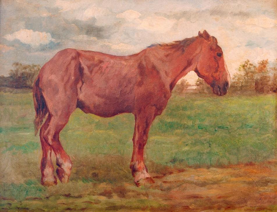 Workhorse in a Landscape à Thomas Ludwig Herbst