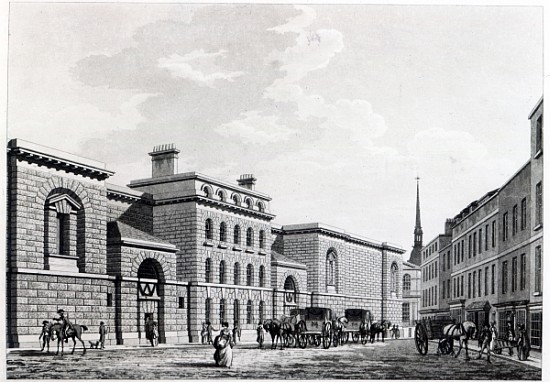 Newgate prison à Thomas Malton Jnr.