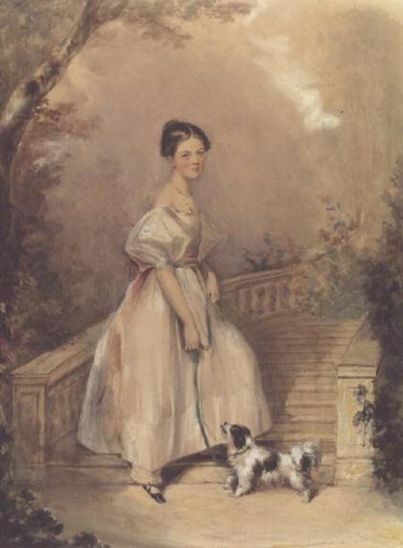 Portrait of a Girl à Thomas Musgrave Joy