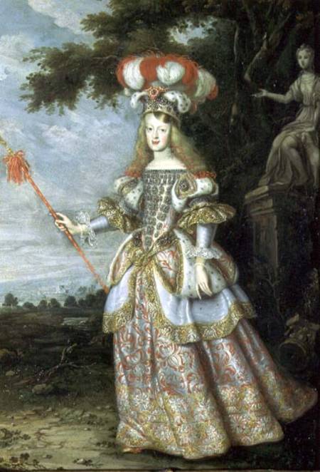 Empress Margaret Theresa (1651-73), 1st wife of Emperor Leopold I (1640-1705) of Austria, dressed as à Thomas d'Ypres